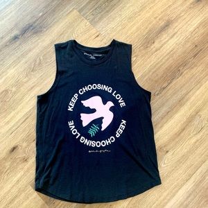 SPIRITUAL GANGSTER Keep Choosing Love 🩷 Muscle Tank